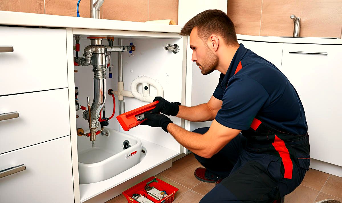 Davis & Davis Plumbing Inc. at work